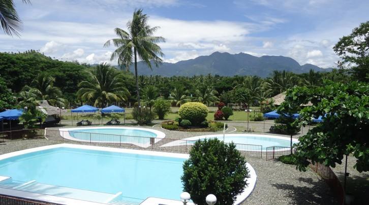 Gazebo Pools And Restaurant Hotel Cabadbaran Exterior foto